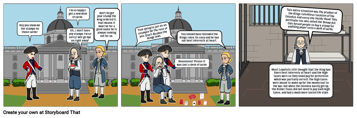 The Stamp Act comic