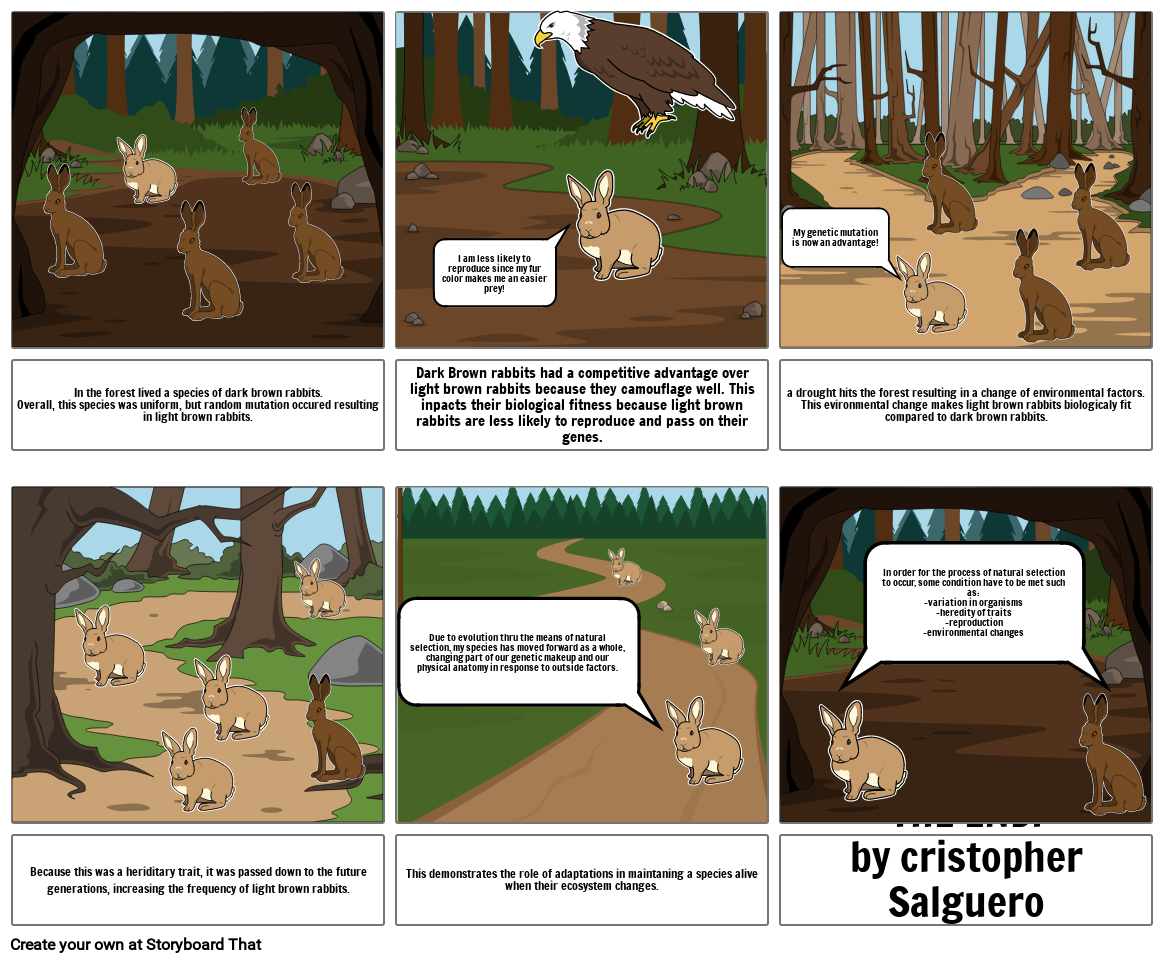 Comic Strip Storyboard by fbafc8a4