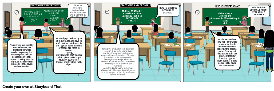 FRACTIONS AND DECIMALS