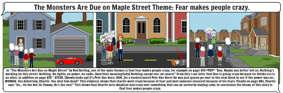 The Monsters Are Due on Maple Street Theme