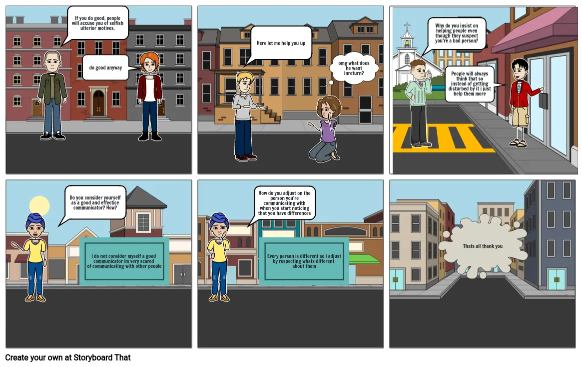 Oral Communication Comic