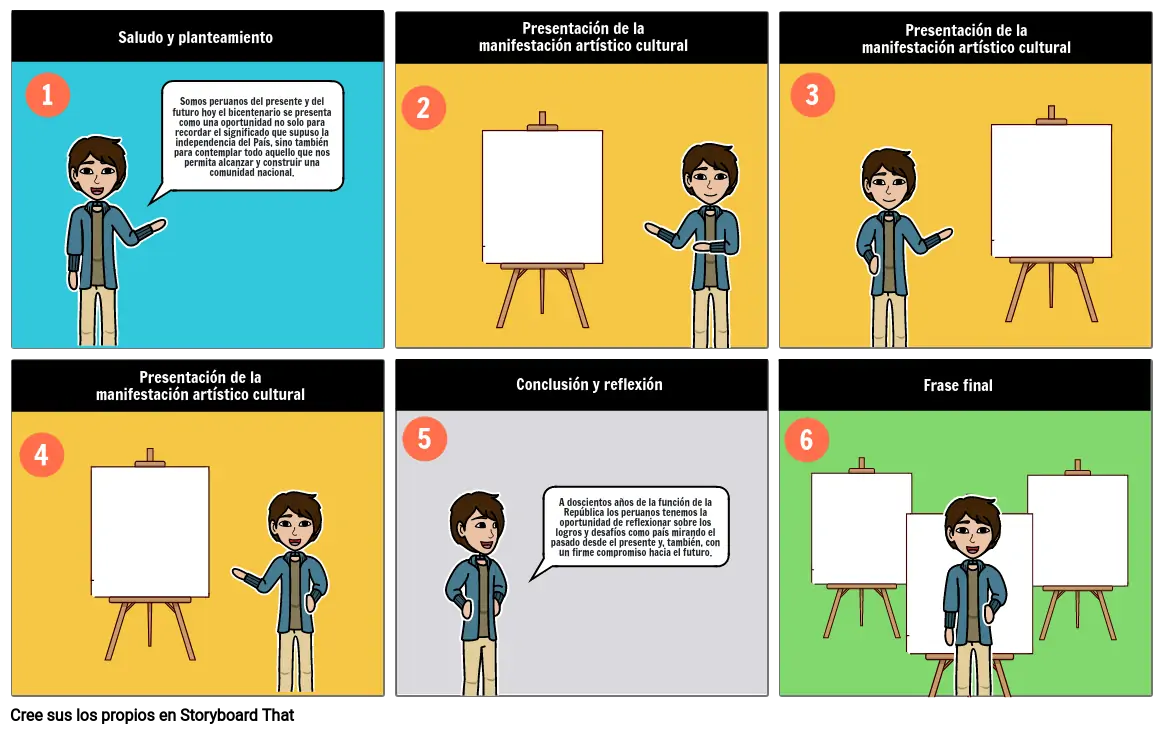 Storyboard Arte y Cultura