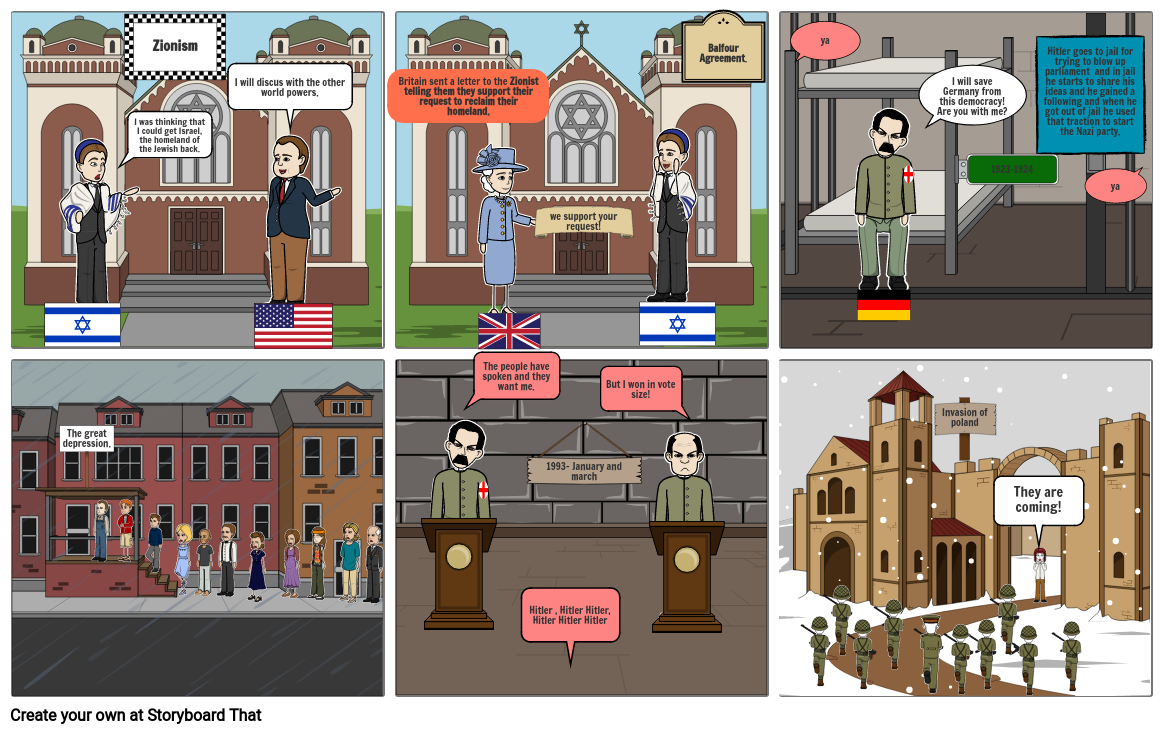 part 2 of history comic strip Storyboard by fd44db8e