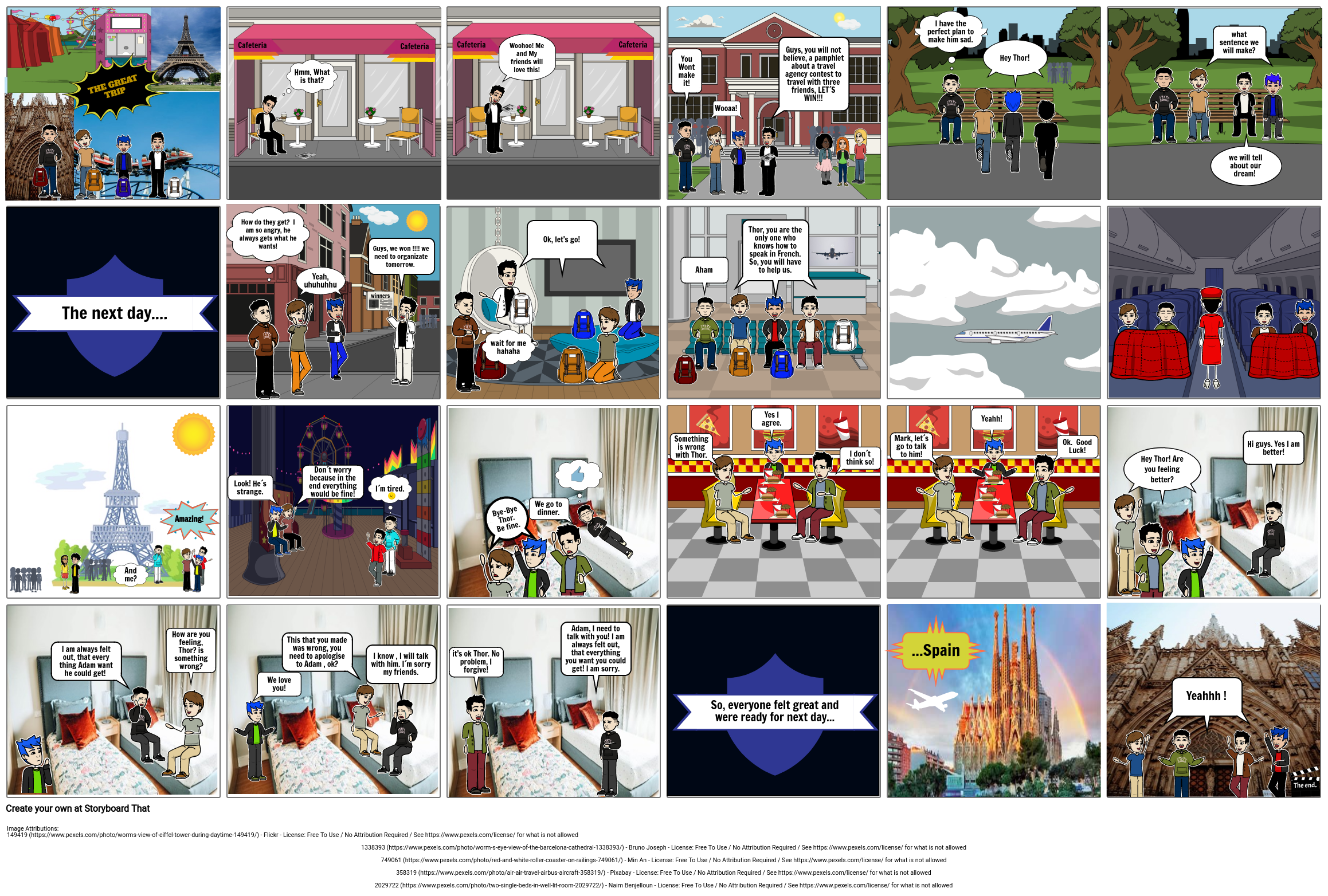THE GREAT TRIP 1 Storyboard By Fd7a6180