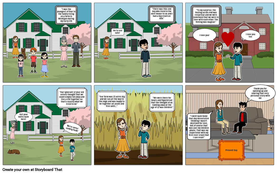 Linda's Story Storyboard by fdca7487