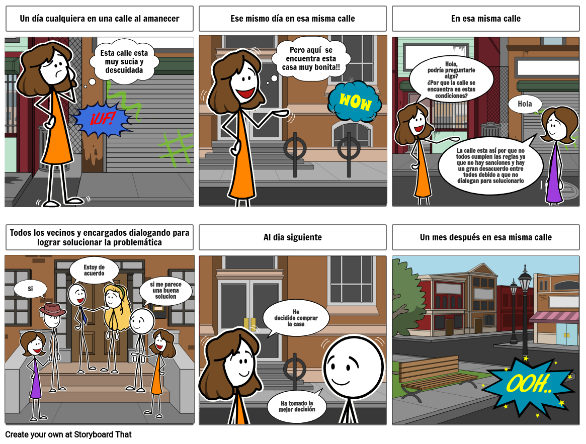 Historieta Sobre Problematica Social Storyboard 5873