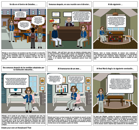 STORYBOARD DE PANTALLA VIRTUAL DE ASESORIA EDUCATIVA