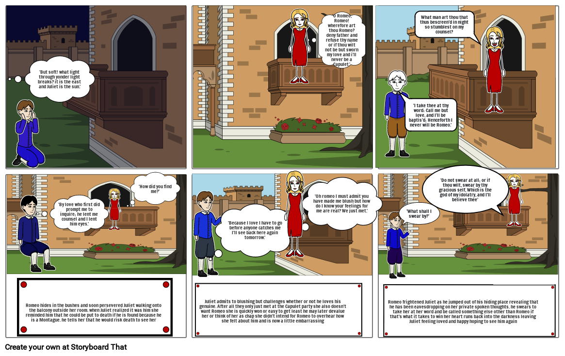 ROMEO Y JULIET Storyboard by ff9552eb