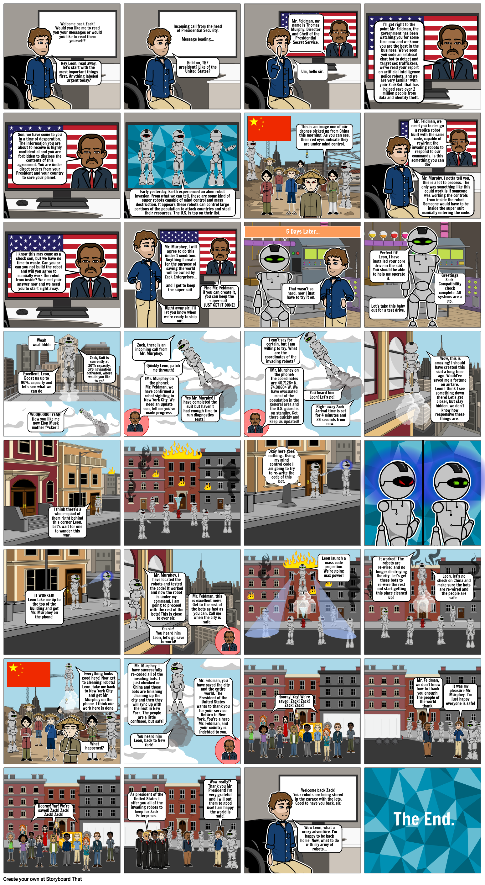 Zack the Coder Storyboard by ffcfeab7