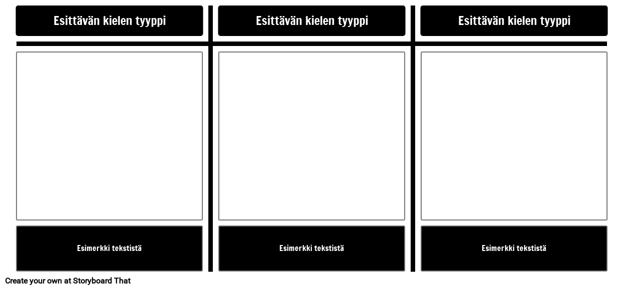 Esittävä Kieliesimerkki
