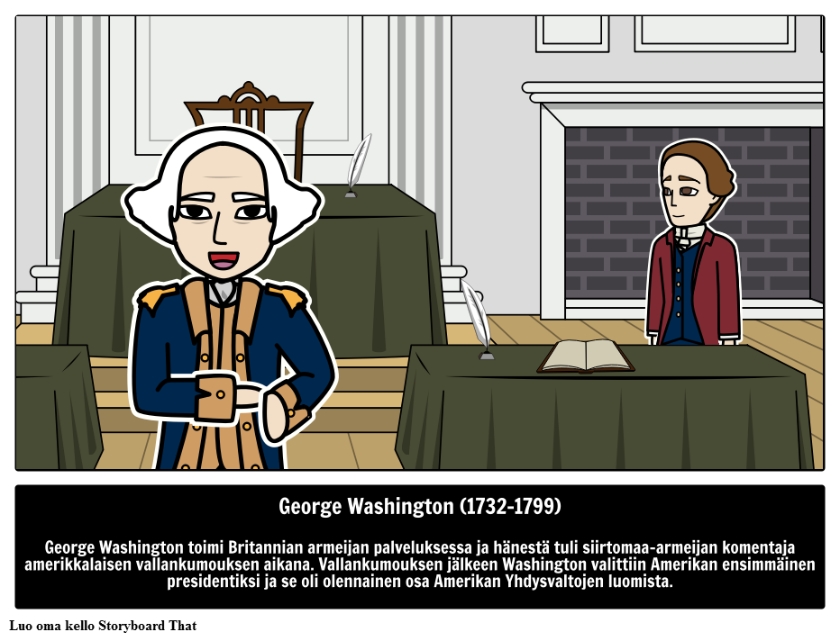 George Washington Amerikan Ensimmäinen Presidentti 