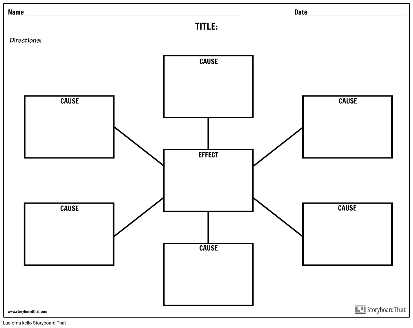 Spider Map - Variantti Storyboard por fi-examples