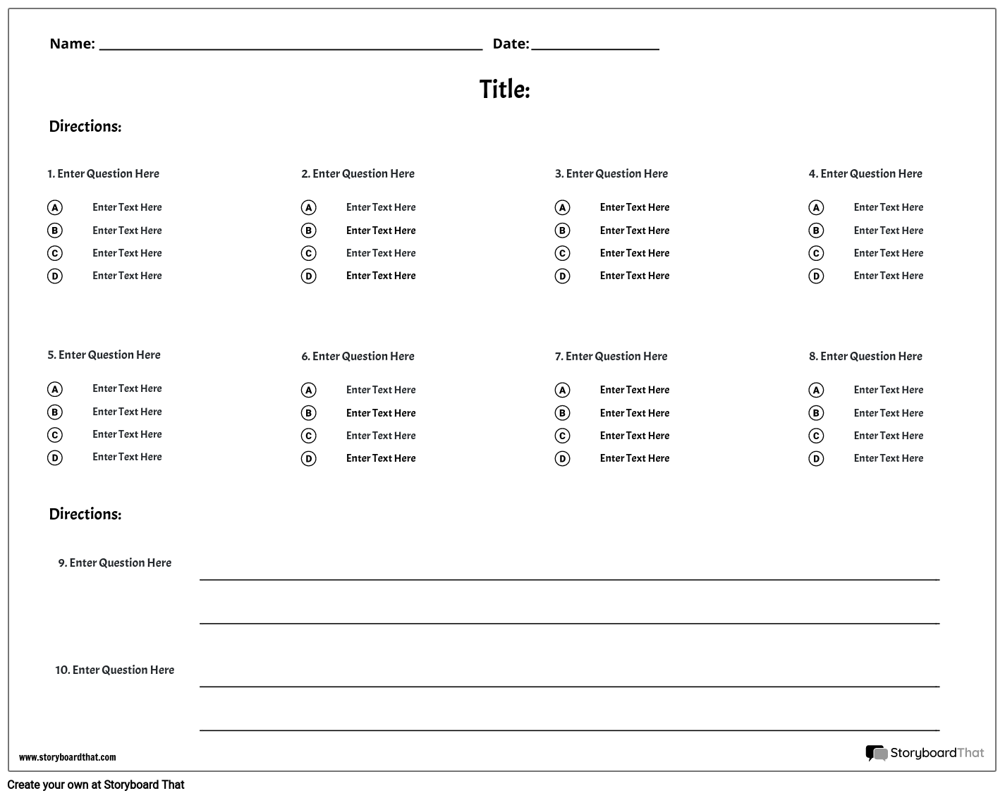 Testi Maisema BW 2 Storyboard por fi-examples