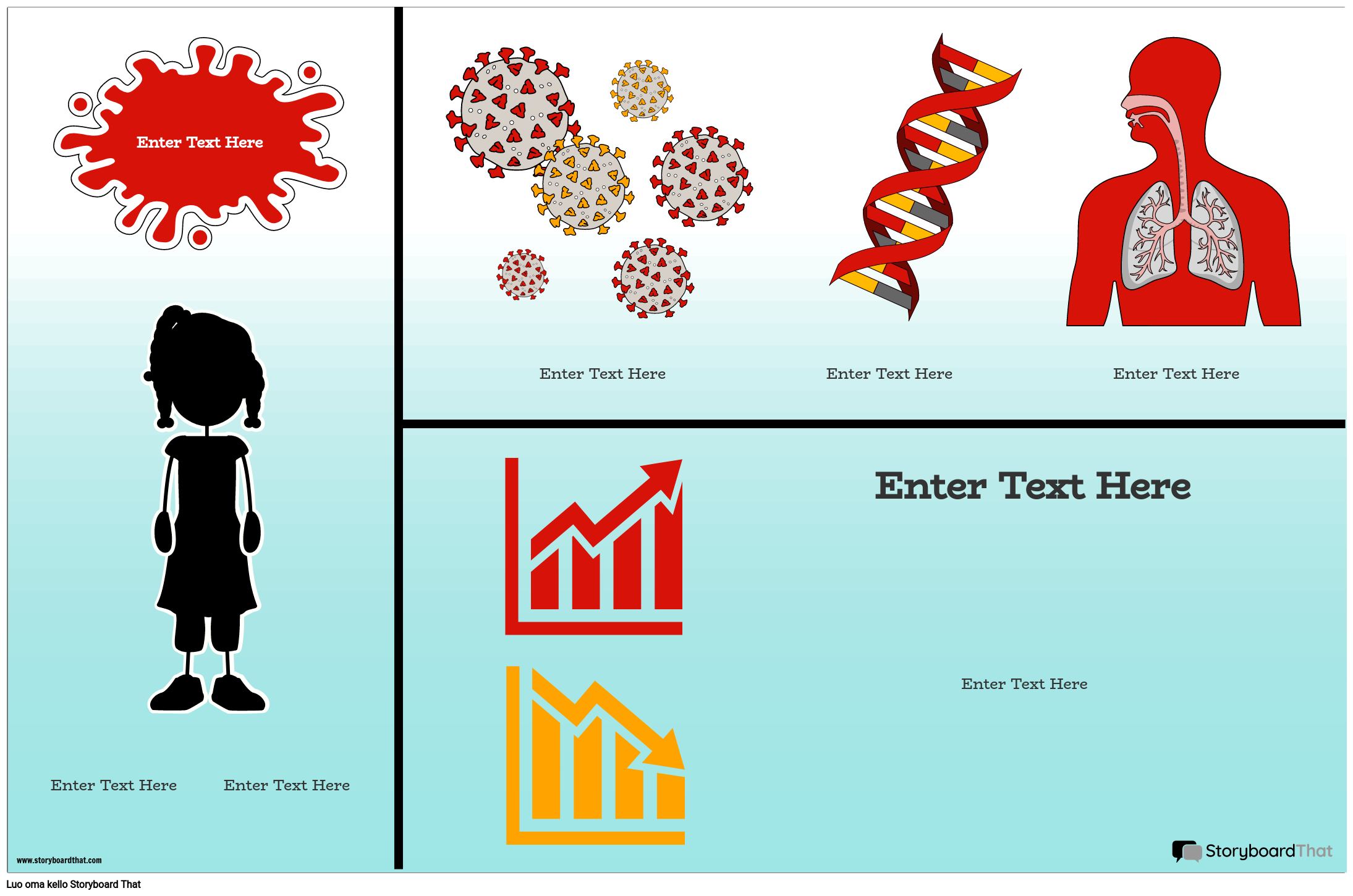 Tiede Infographic القصة المصورة من قبل Fi Examples