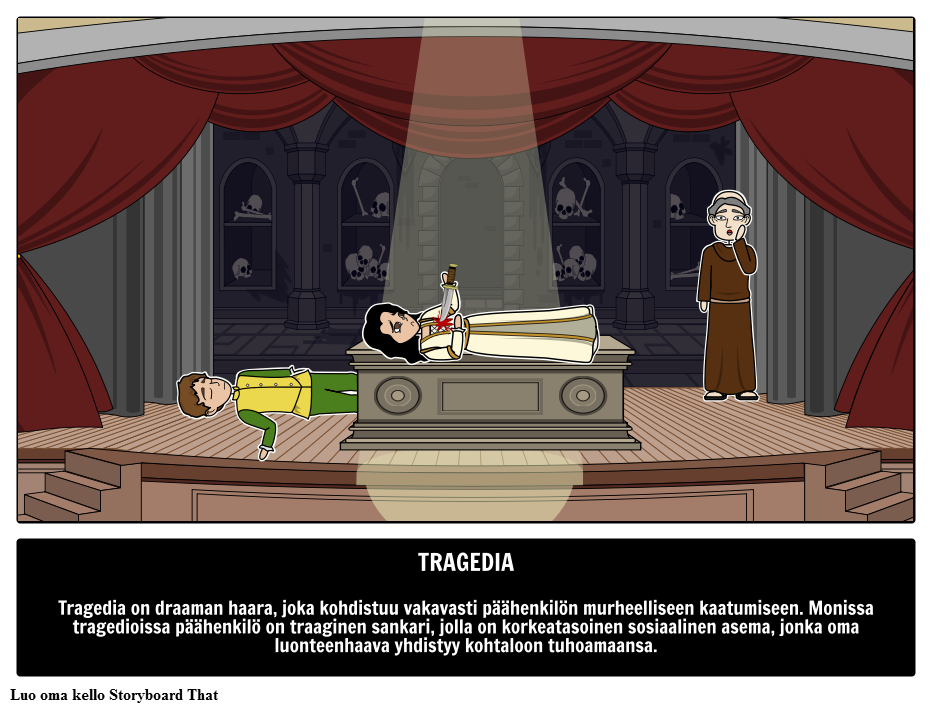 Tragedia Storyboard por fi-examples