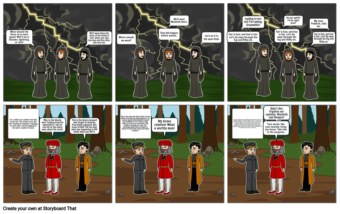 Macbeth Comic Book