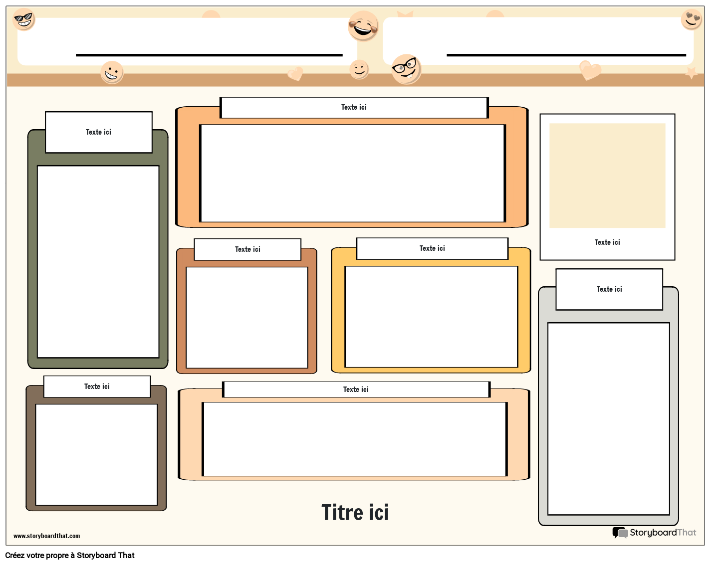 Activité en Classe Connaissez-vous Vous-même Storyboard