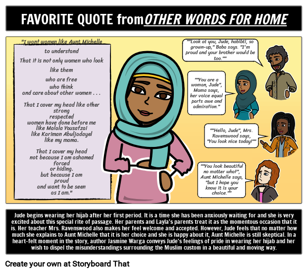 Autres Mots De La Maison Citation Preferee Storyboard