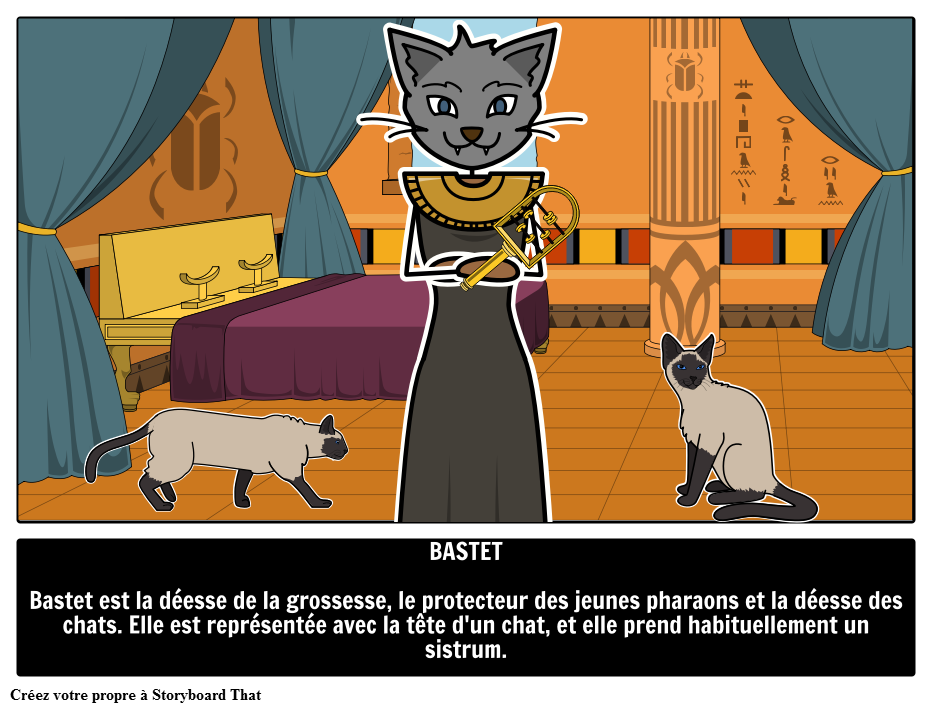 Bastet Deesse Egyptienne Storyboard By Fr Examples