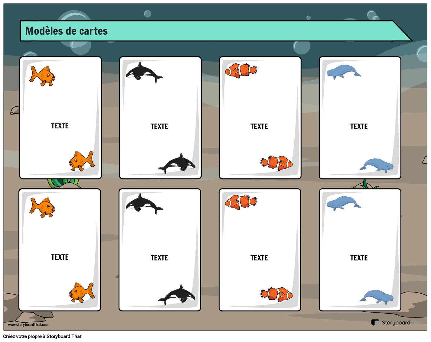 Carte de jeu 1 Storyboard par frexamples