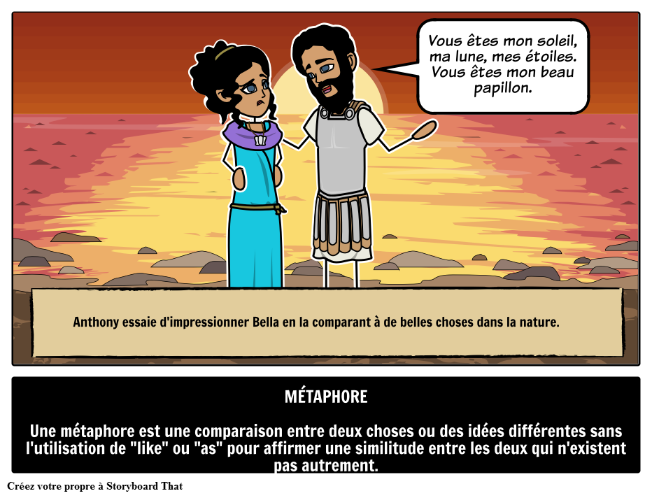 Définition De La Métaphore Storyboard By Fr Examples