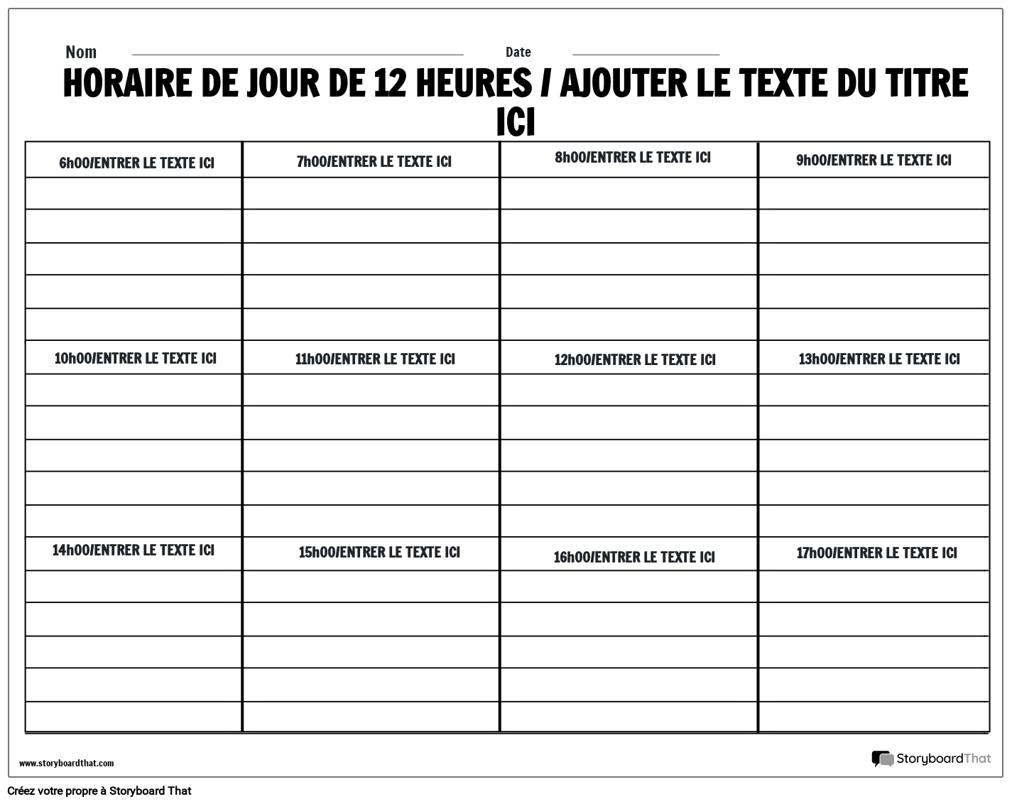 Feuille de calcul du tableau paysage Storyboard, image size:1425x1132