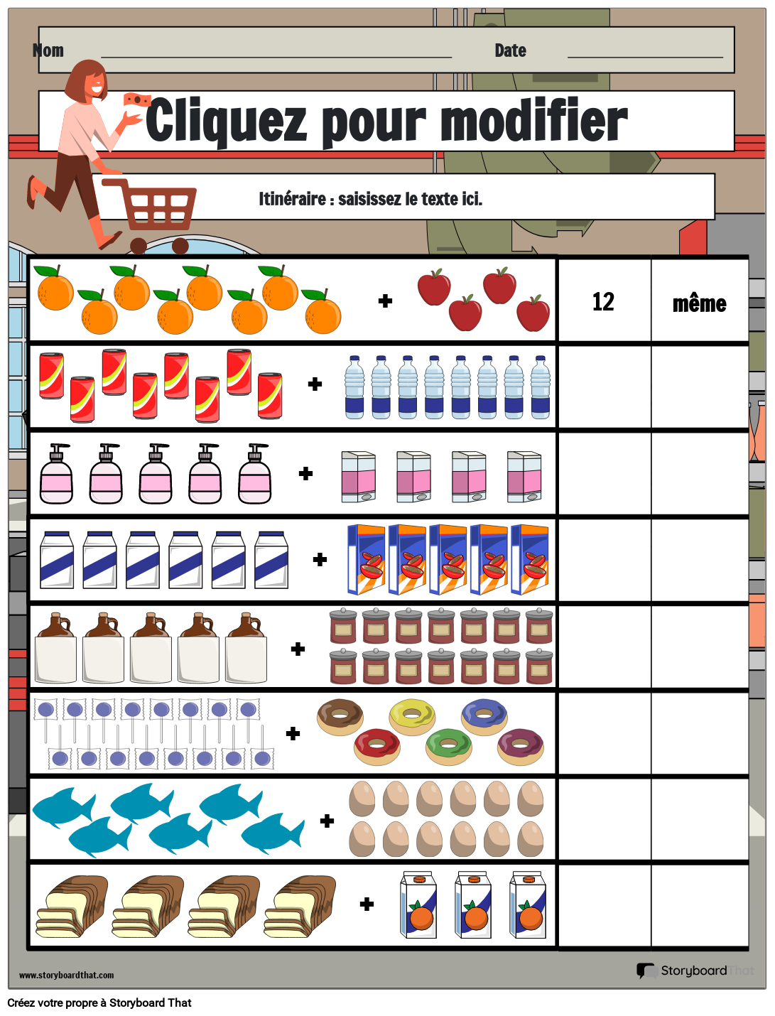 Feuille De Travail Sur Les Nombres Pairs Et Impairs Comportant Des Articles