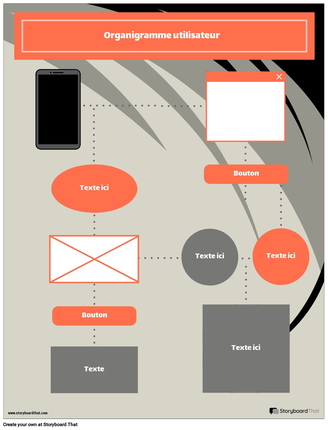 Flux Utilisateur 1 Storyboard por fr-examples