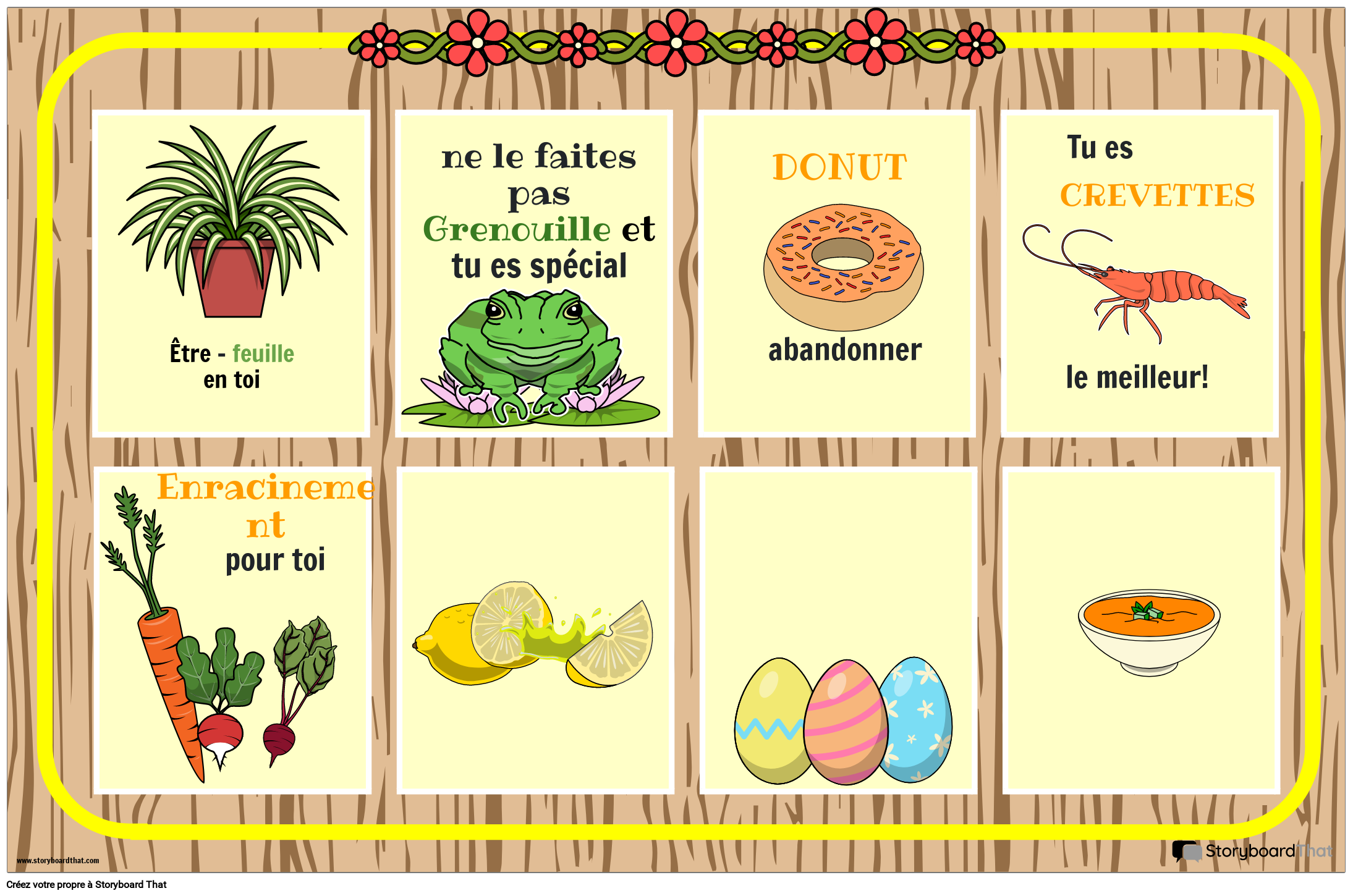 Jolie Affiche de Motivation Pour la Salle de Classe