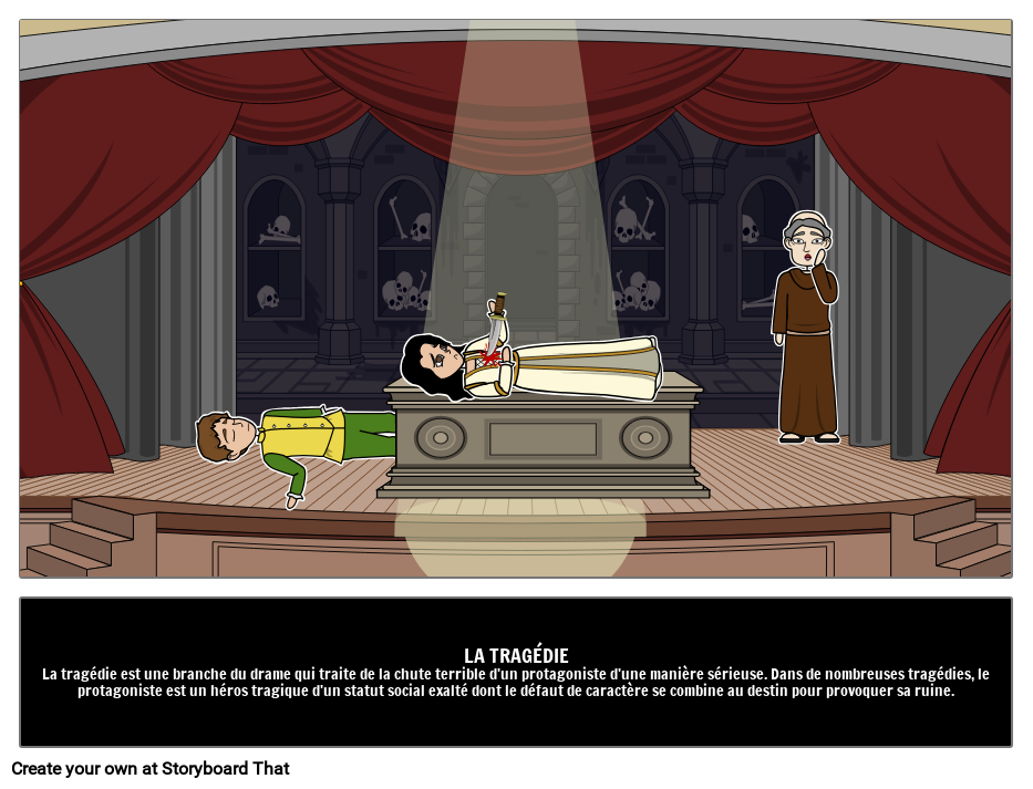 Je Vais Changer Cette Tragédie En Anglais www.storyboardthat.com