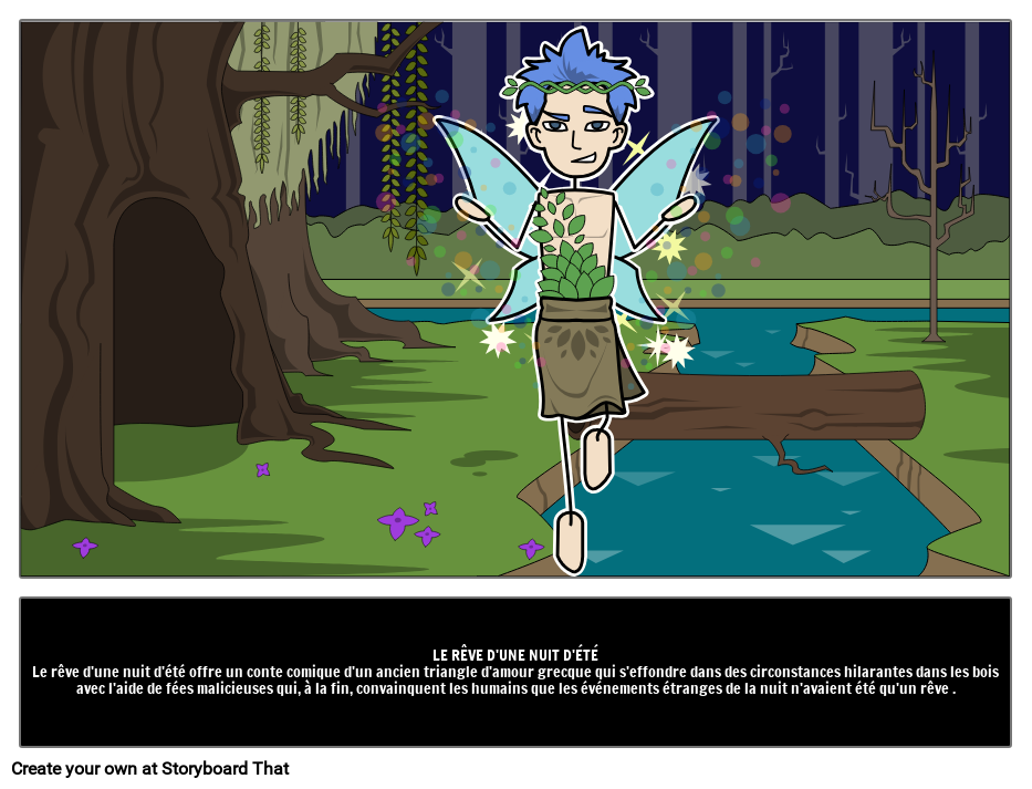 Le Reve D Une Nuit D Ete Storyboard By Fr Examples