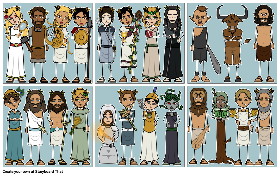 Personnage De La Mythologie Grecque 7 Lettres
