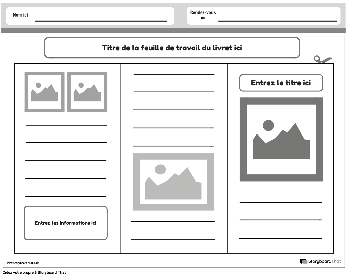 Nb 1 Noir Et Blanc Storyboard Par Fr Examples