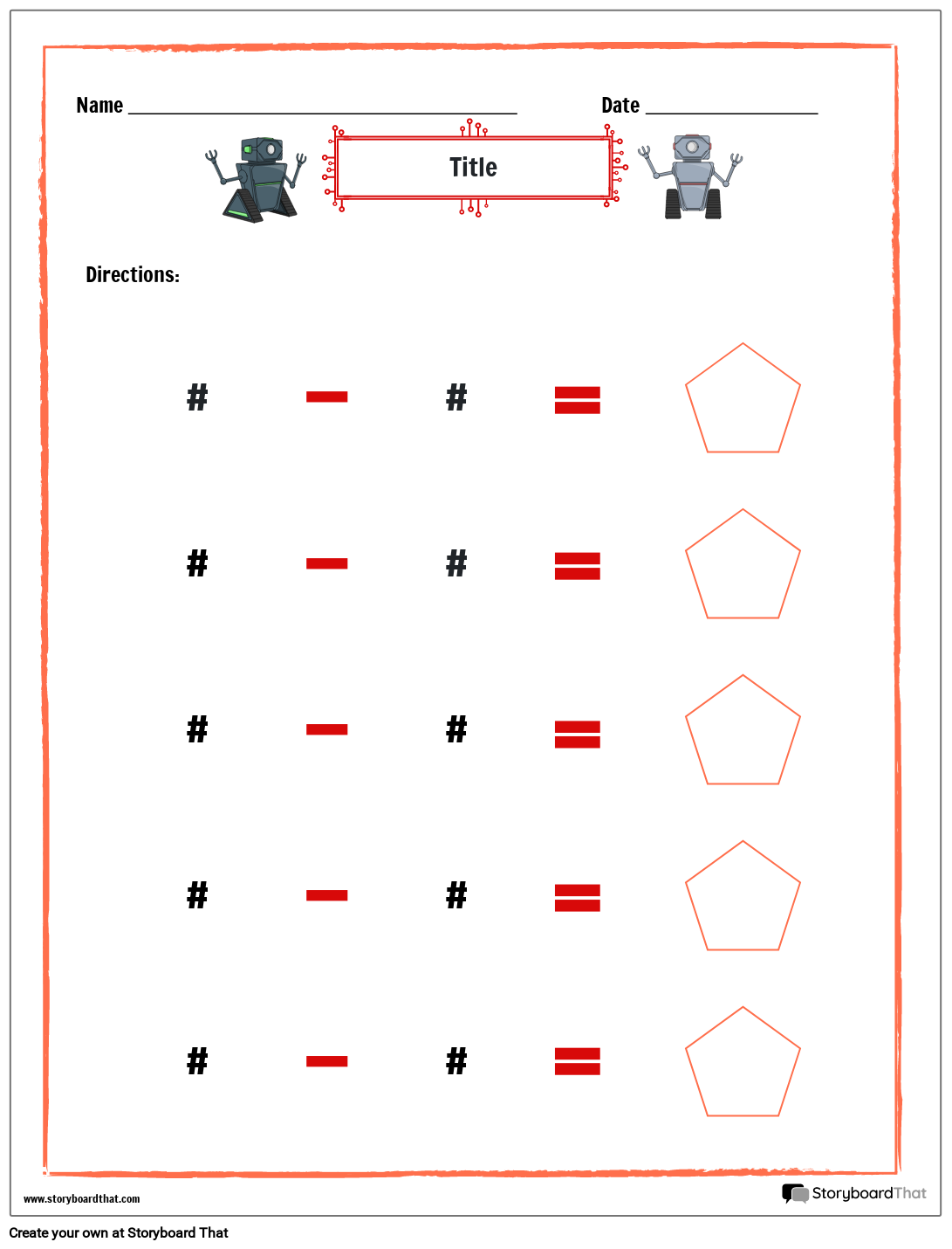 Soustraction Robotique