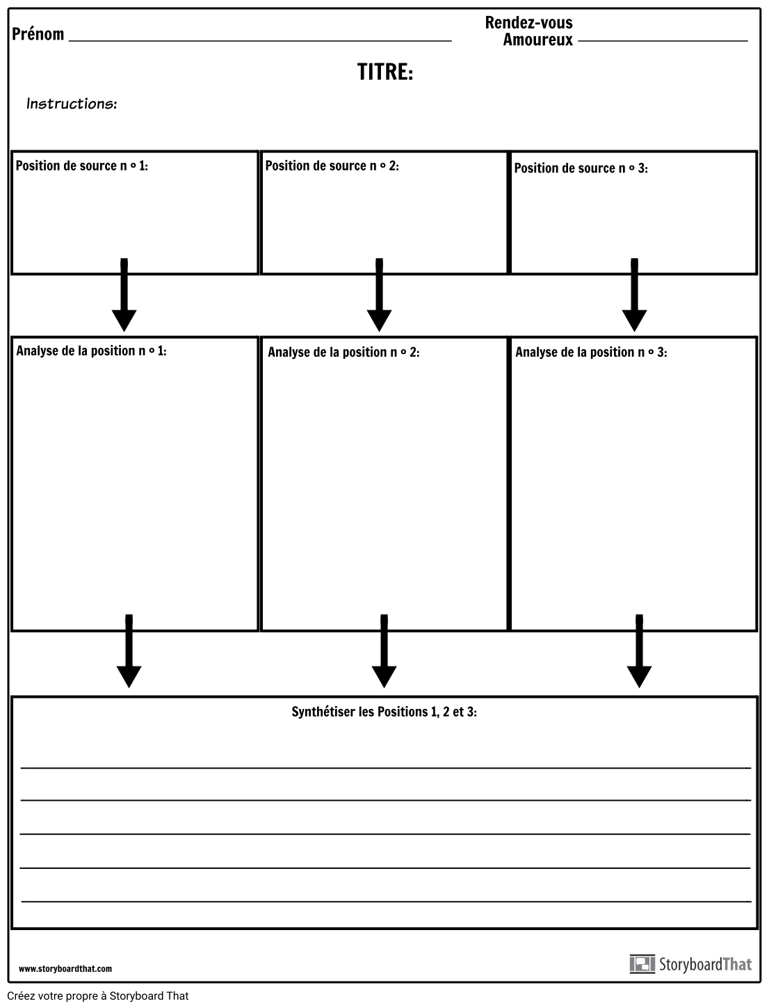 Synthese Sommaire 3 Storyboard Par Fr Examples