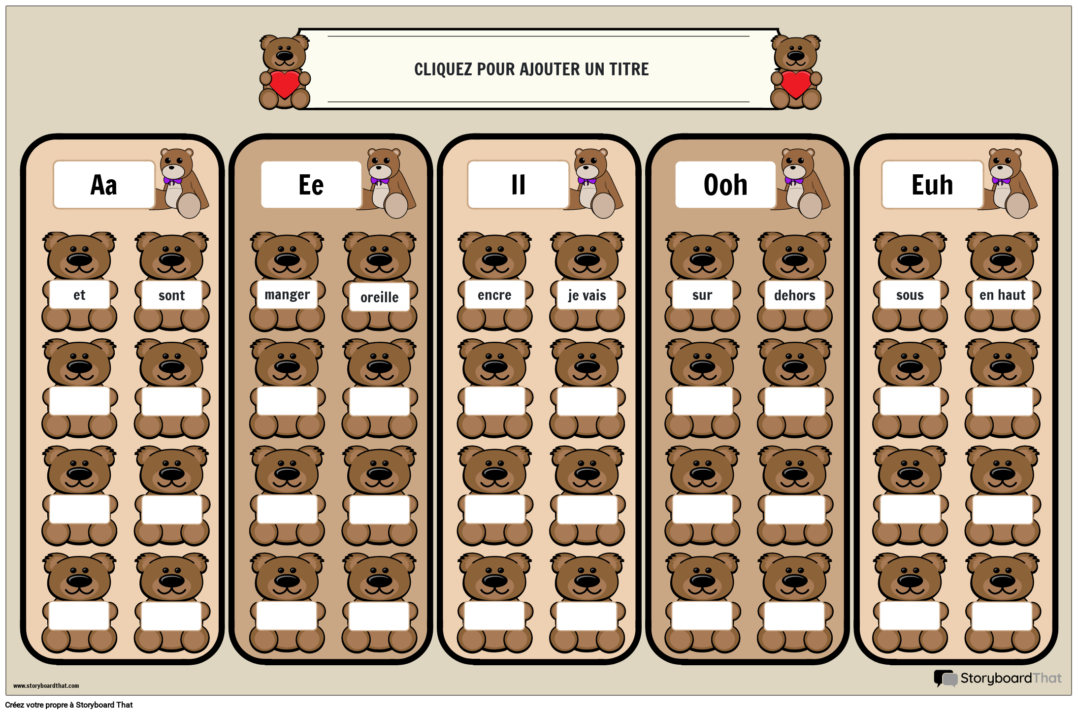 Famille De L Ours Mots Fléchés