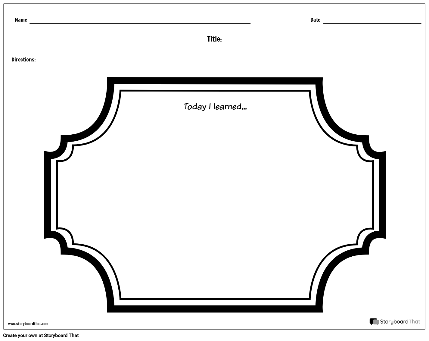 Ticket de Sortie - Signe