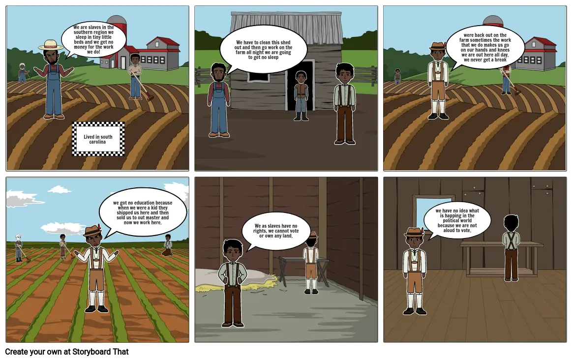 Colonial Life Comic Strip