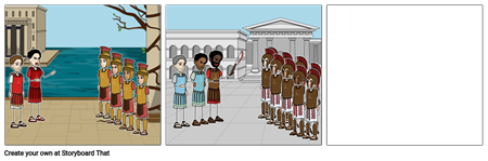 English Remote Learning - Julius Caesar Storyboard