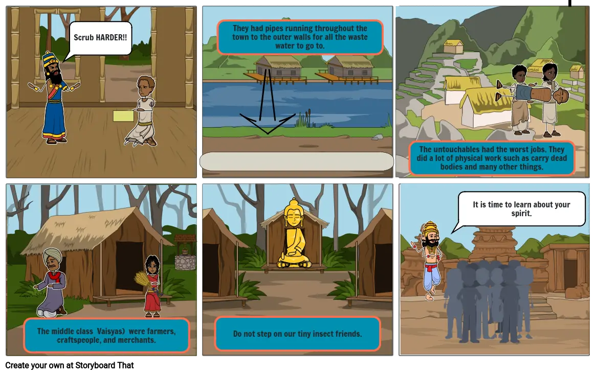 Ancient India Storyboard world history