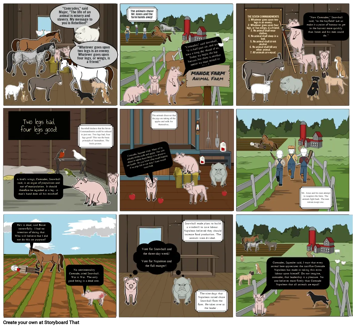 Scene 1 Animal Farm