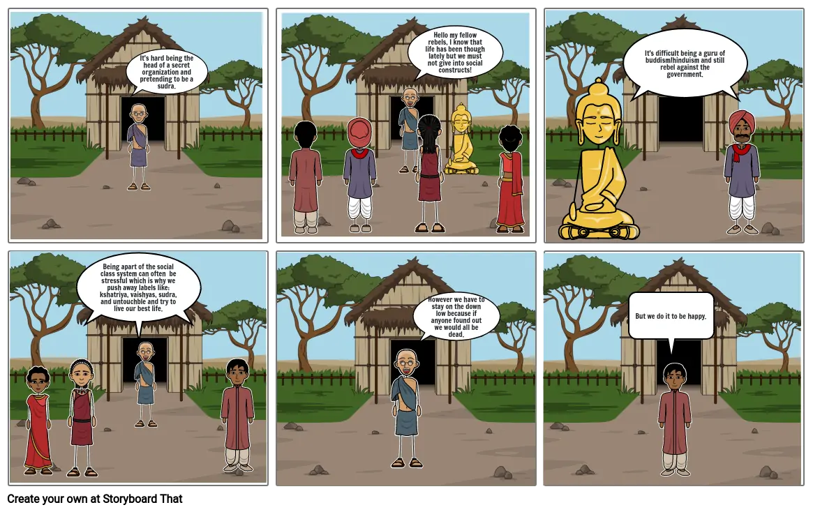 Ancient India Storyboard