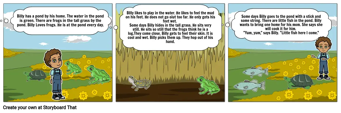 Billy&#39;s pond