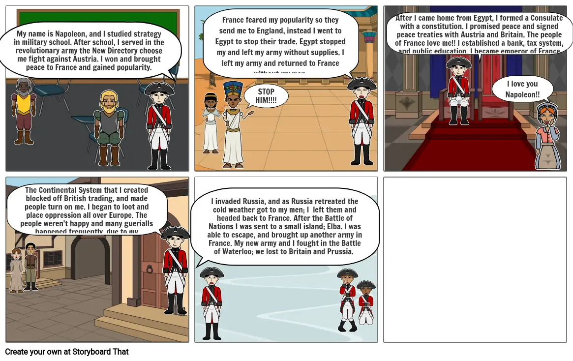 History Project on Napoleon