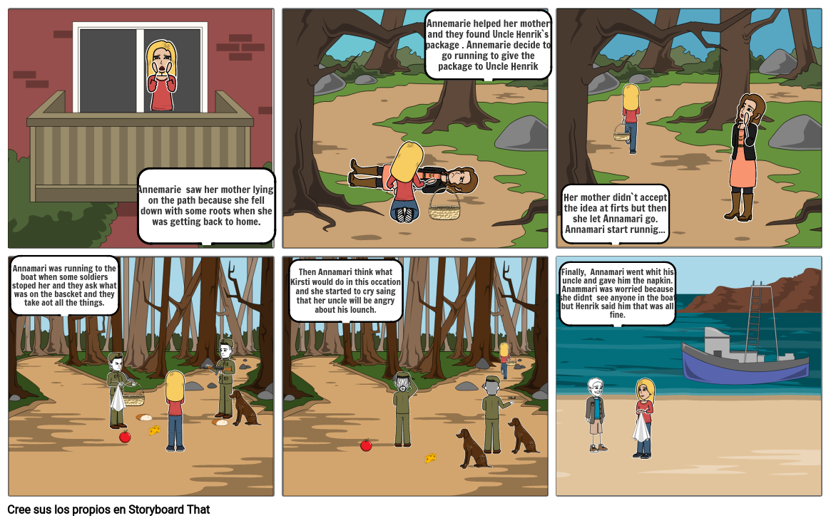 number the stars scene Storyboard by hadugquw