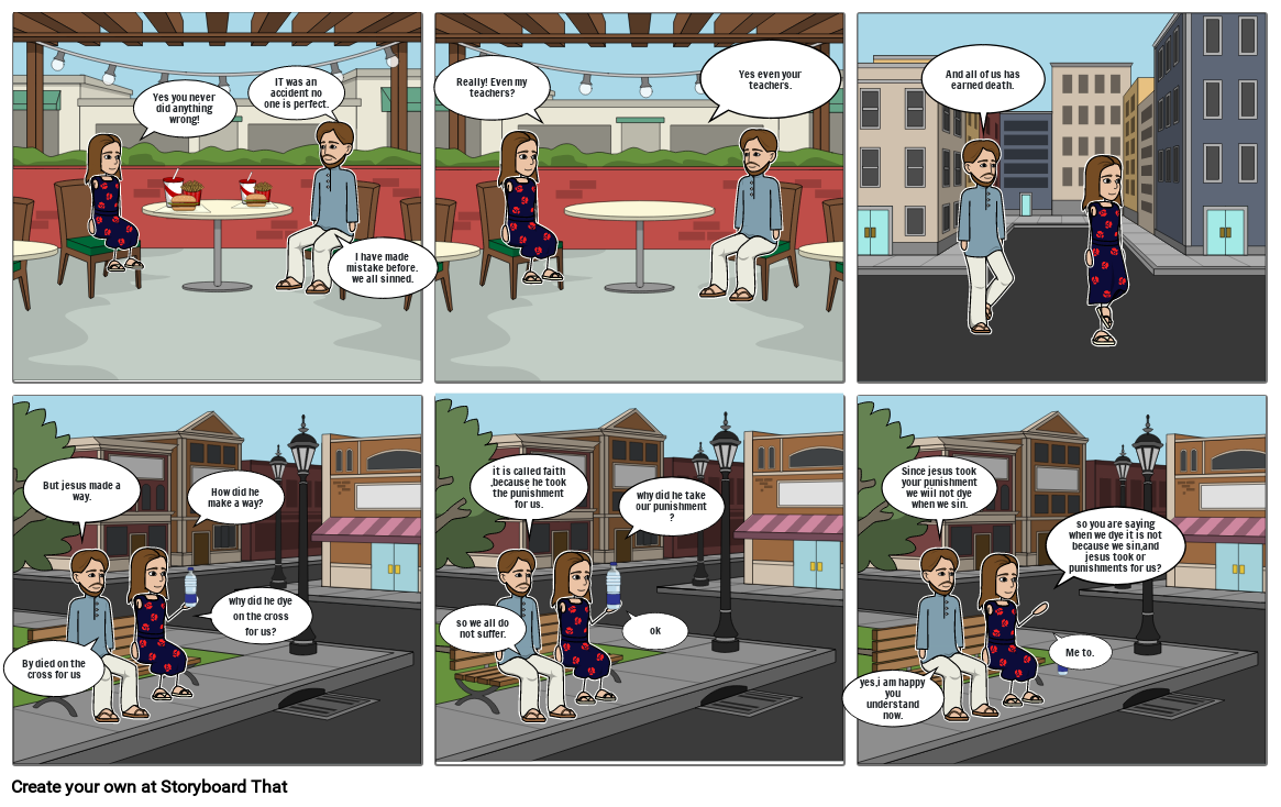 Romans Road Storyboard by hal22371