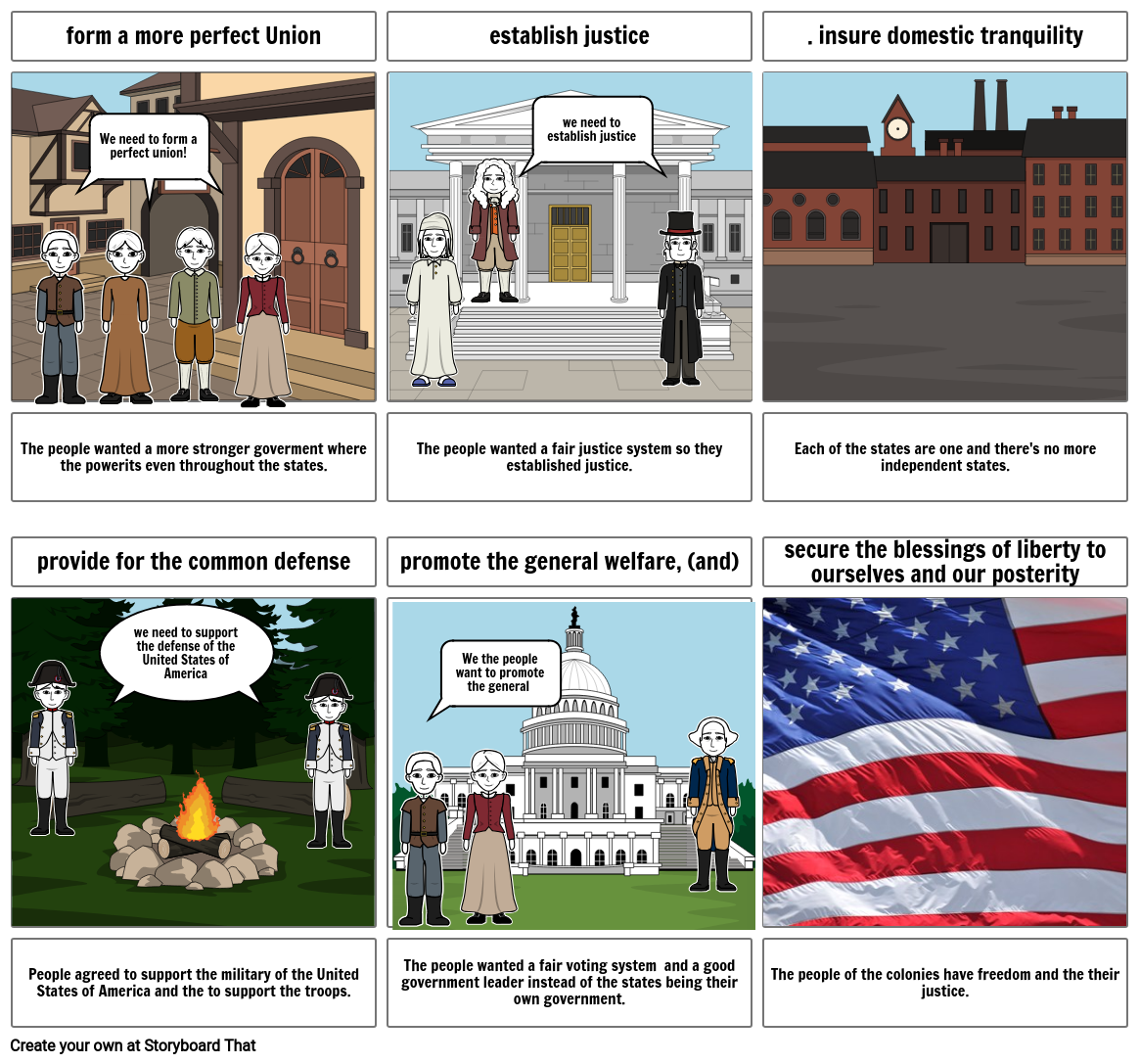 The preamble Storyboard by halfredo