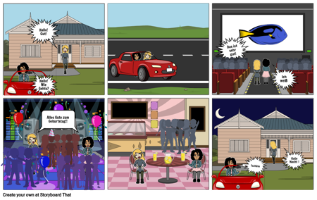 GERMAN STORY BOARD Finishes :)