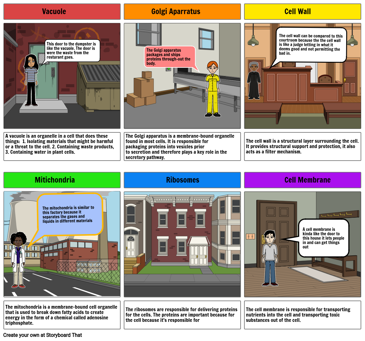 Cells Storyboard by hbelote