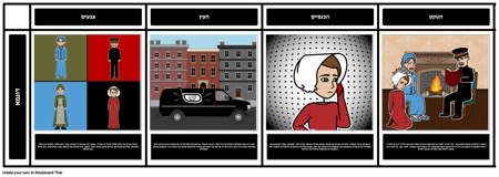 עיצובים, סמלים, מוטיבים בסיפור של המשרתת